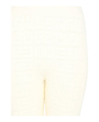 Givenchy Givenchy Womens 4G Mesh Monogram Stretch Leggings
