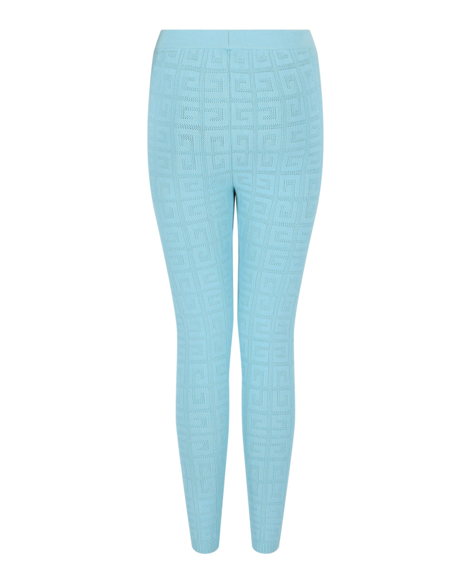 Givenchy Womens 4G Monogram Knit Leggings