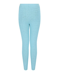 Givenchy Womens 4G Monogram Knit Leggings