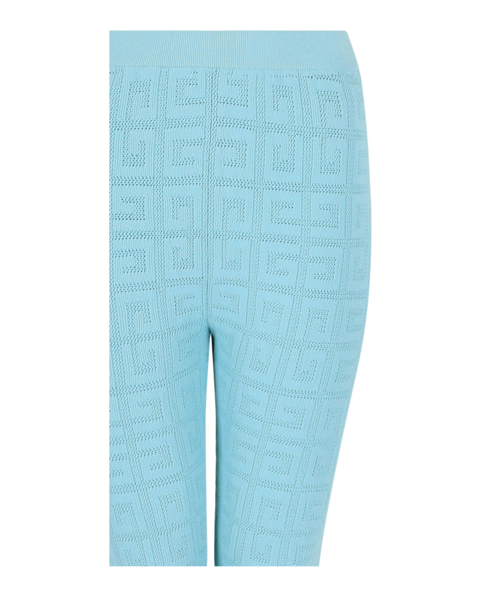 Givenchy Womens 4G Monogram Knit Leggings
