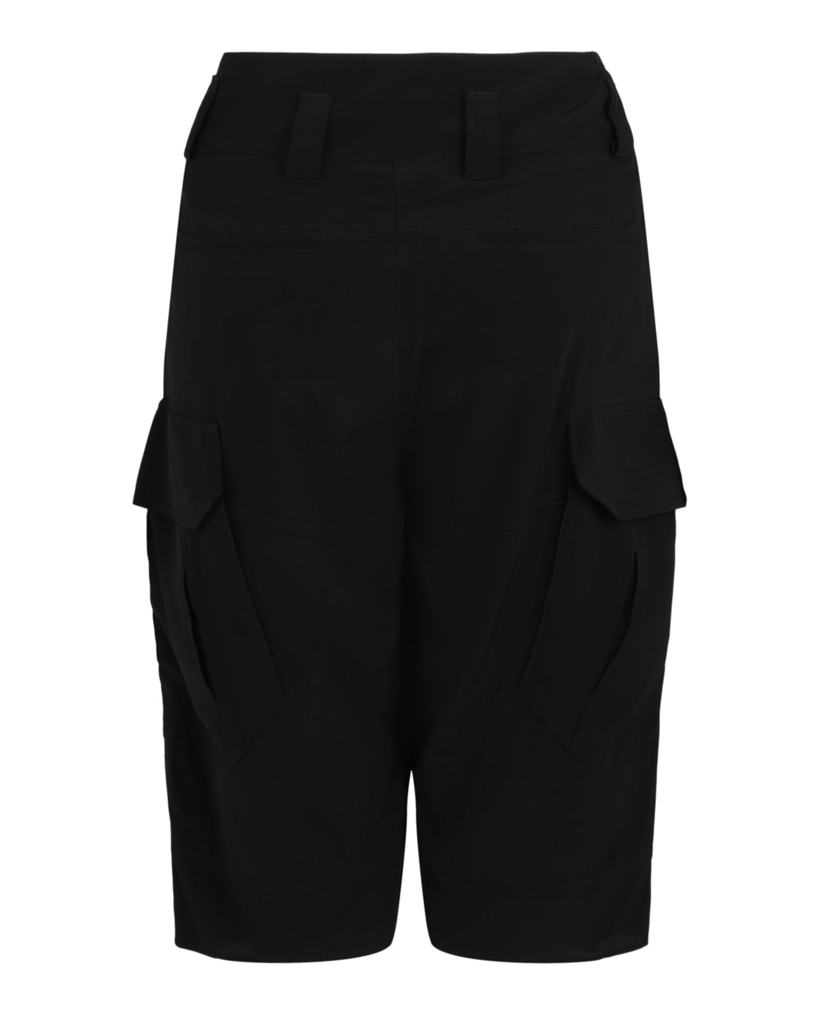 Givenchy Womens Silk Cargo Shorts