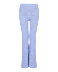 Givenchy Womens 4G Jacquard Flared Pants