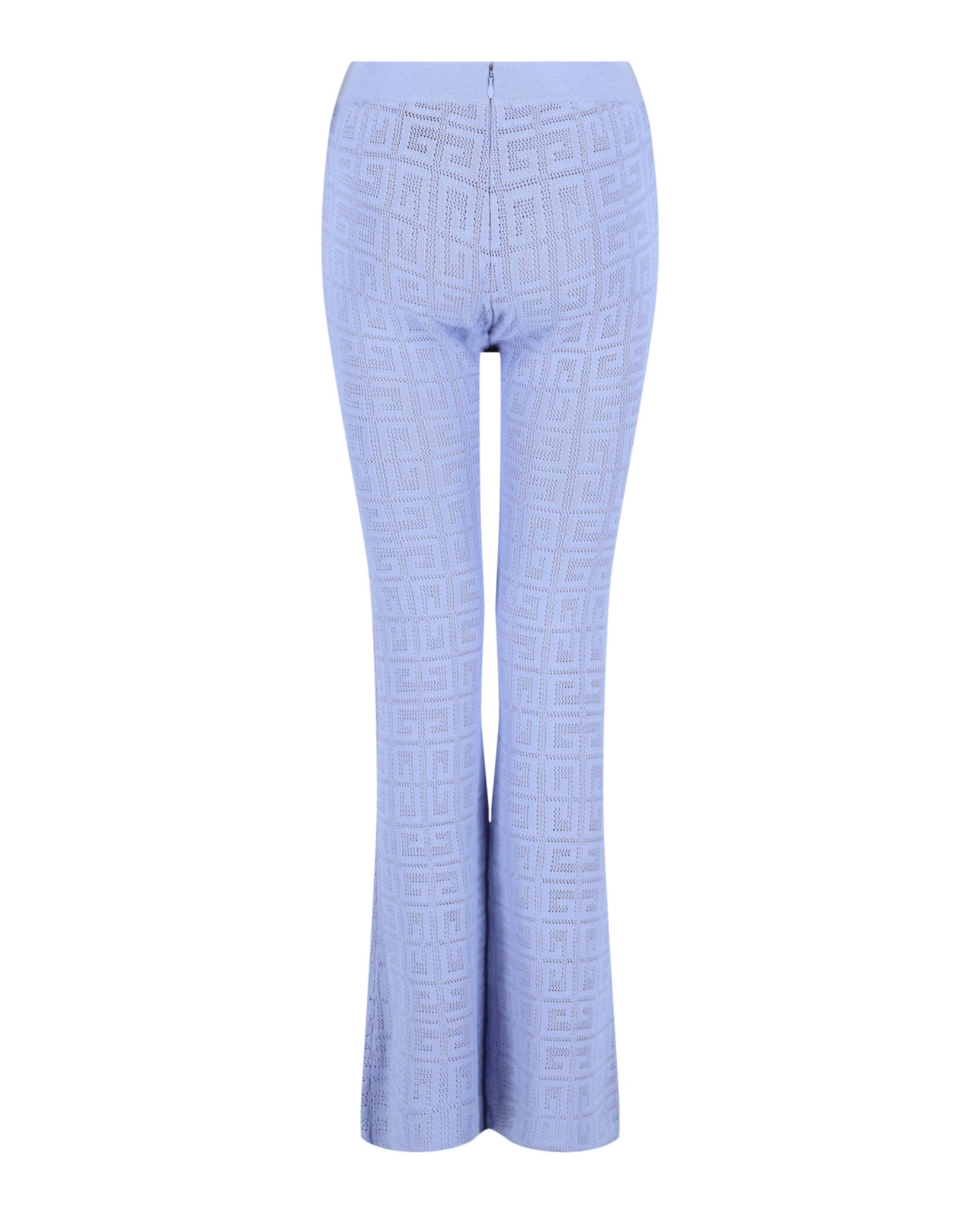 Givenchy Womens 4G Jacquard Flared Pants