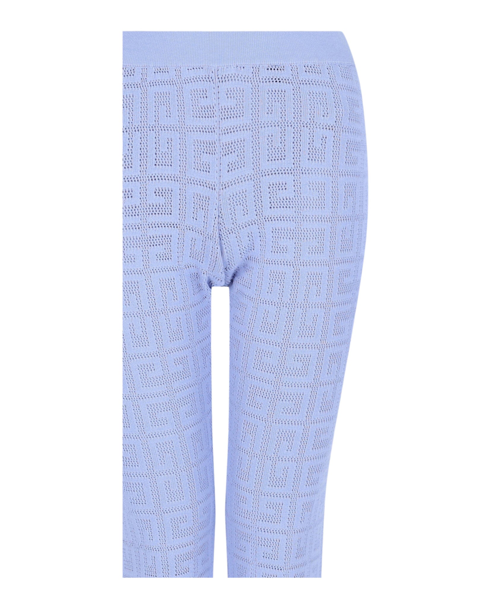 Givenchy Womens 4G Jacquard Flared Pants