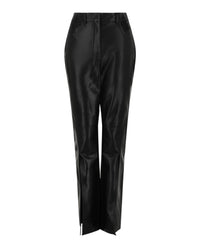 Givenchy Womens Split Leather Pants