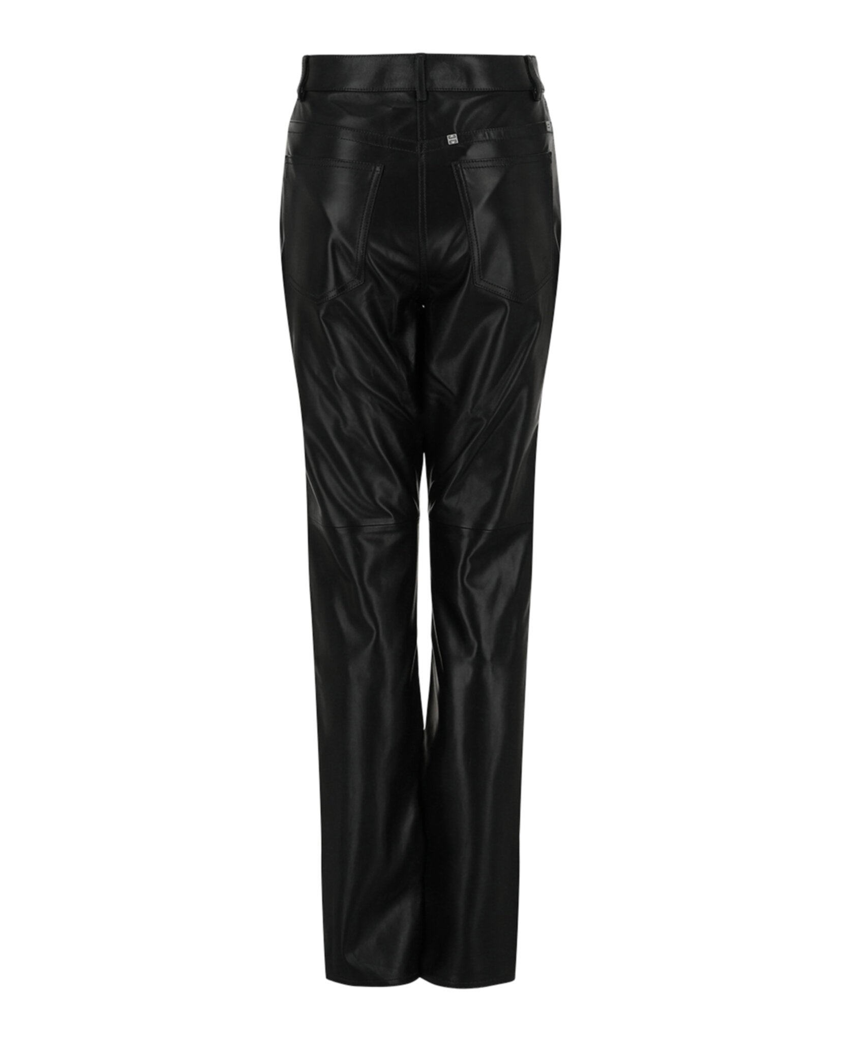 Givenchy Womens Split Leather Pants