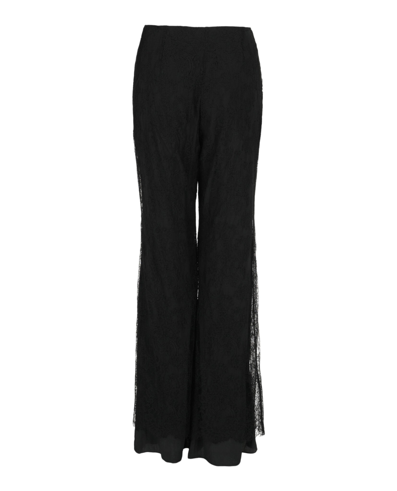 Givenchy Womens Lace Flare Pants