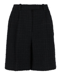 Givenchy Givenchy Womens Bouclé Bermuda Shorts