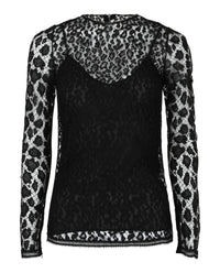 Givenchy Womens Lace Patterned Blouse