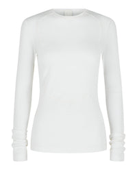 Givenchy Womens Triple Stitch Cut-Out Top