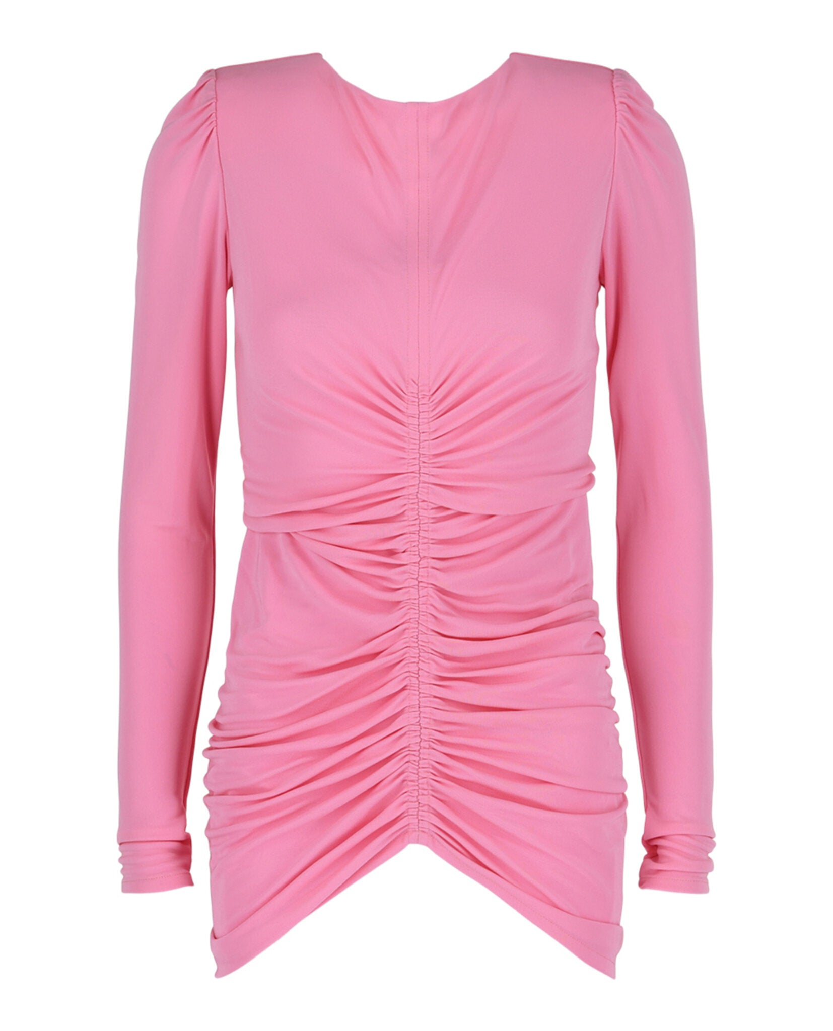 Givenchy Womens Ruched Long-Sleeve Top