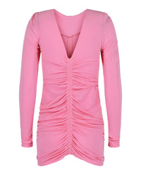 Givenchy Womens Ruched Long-Sleeve Top