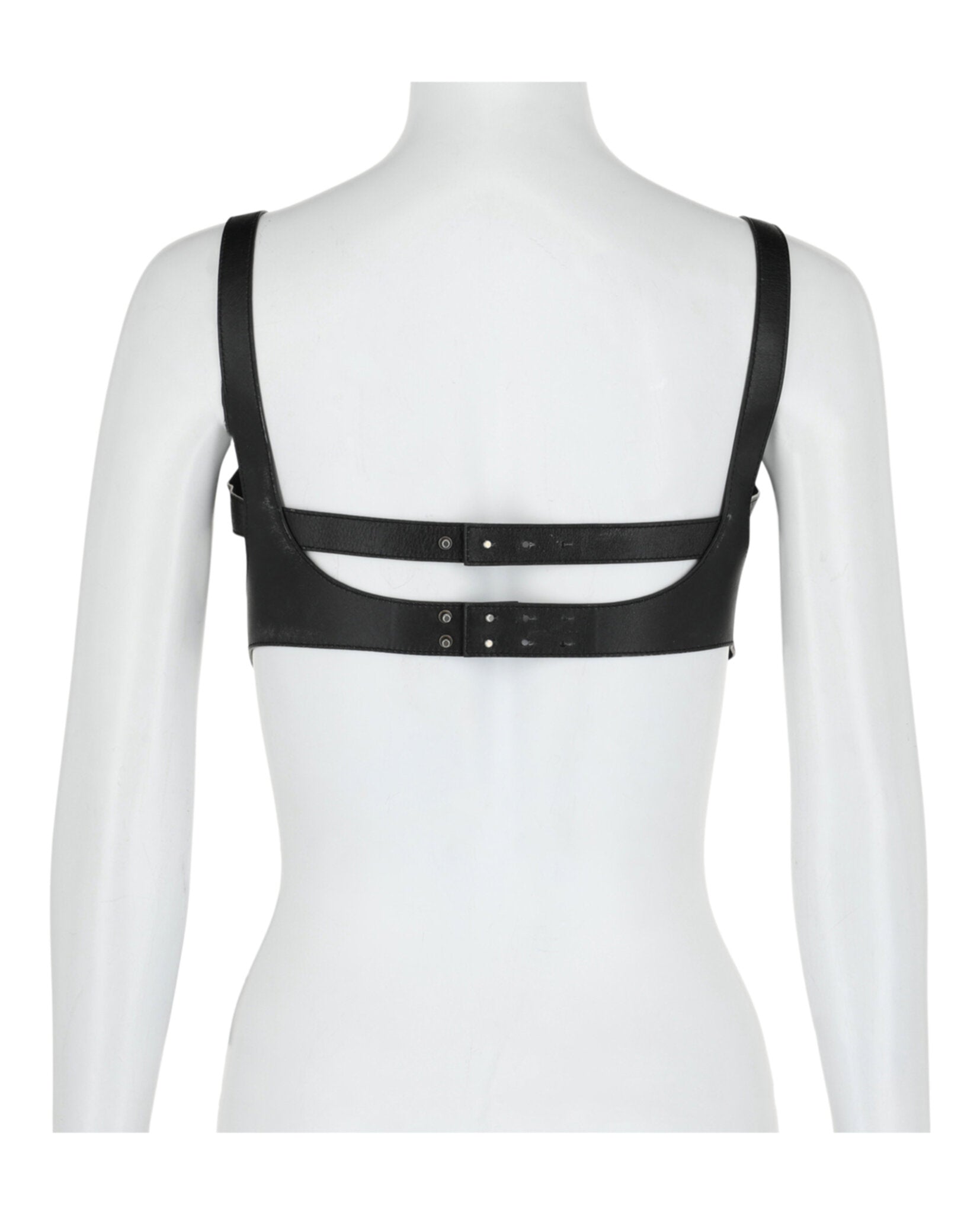 Givenchy Womens Crisscross Leather Top – Bluefly