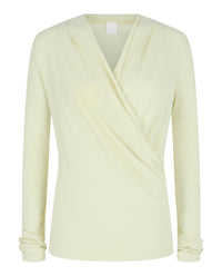 Givenchy Womens Draped Plunged Top