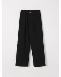 Balmain Pleated Trousers Children Black Pants
