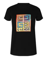 Givenchy Womens x Josh Smith 4G Graphic T-Shirt