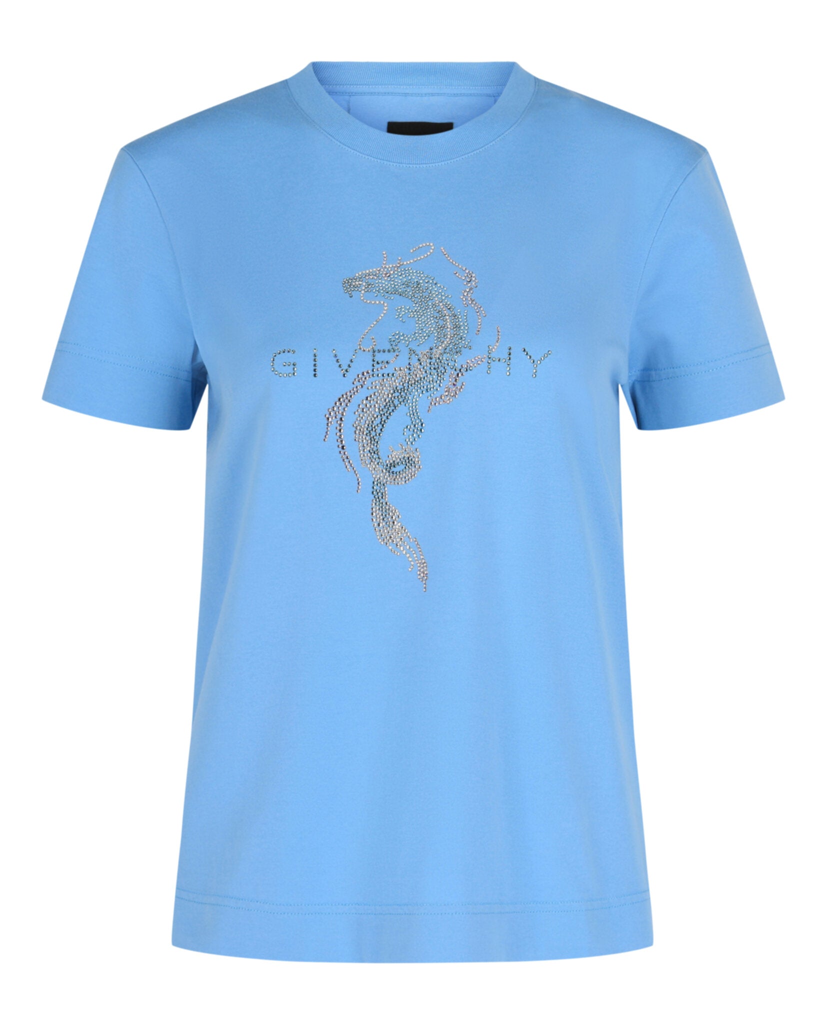 Givenchy Womens Slim Fit Capricorn Dragon T-Shirt