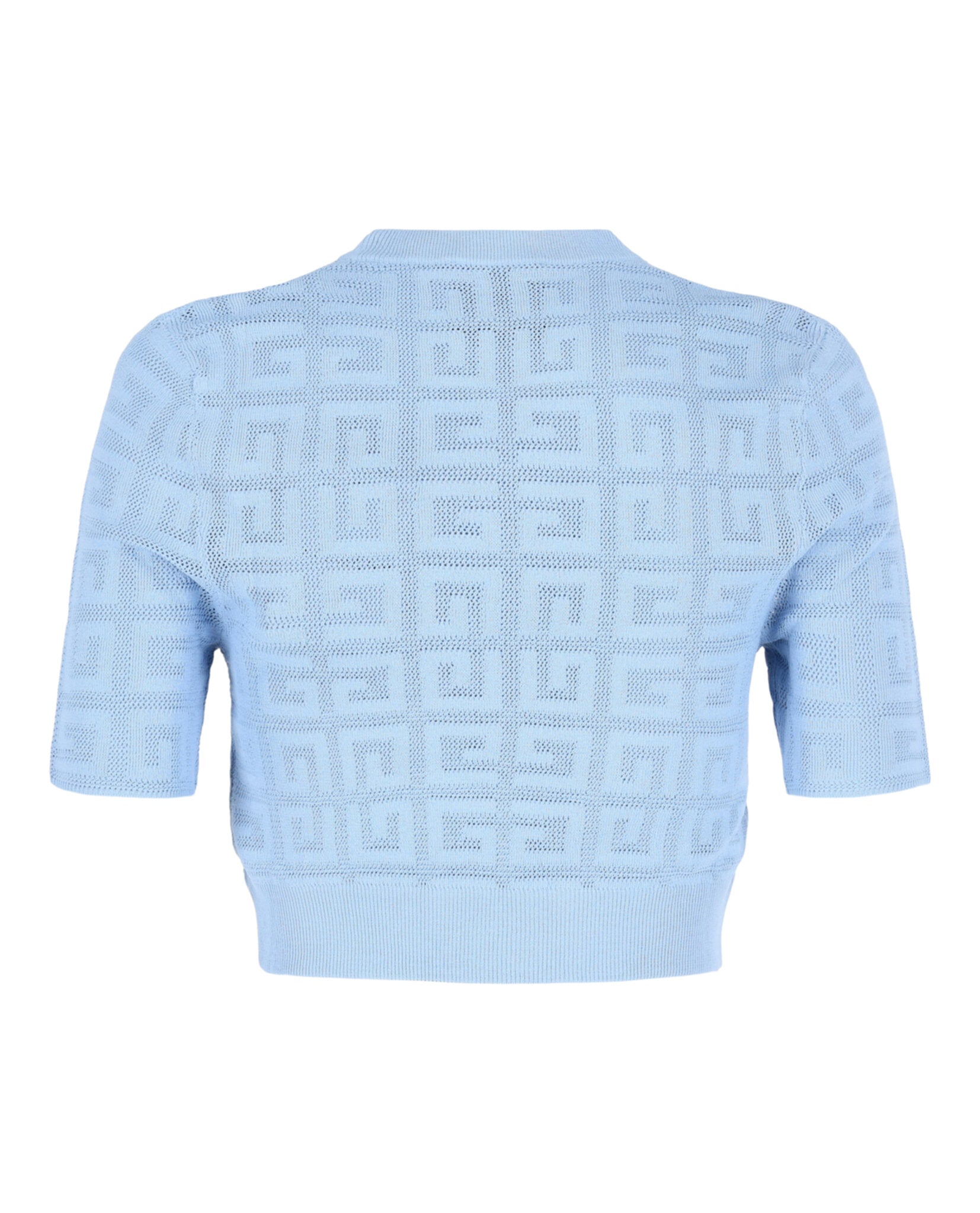 Givenchy Womens 4G Monogram Crop Sweater