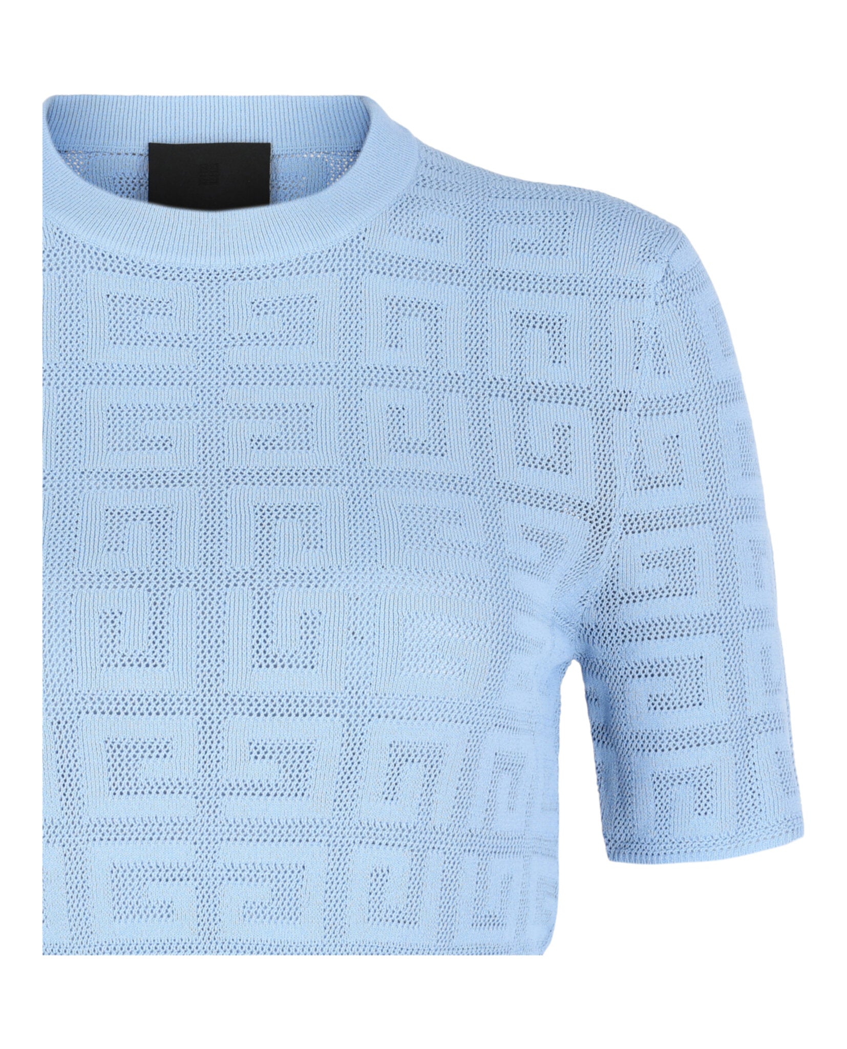Givenchy Womens 4G Monogram Crop Sweater