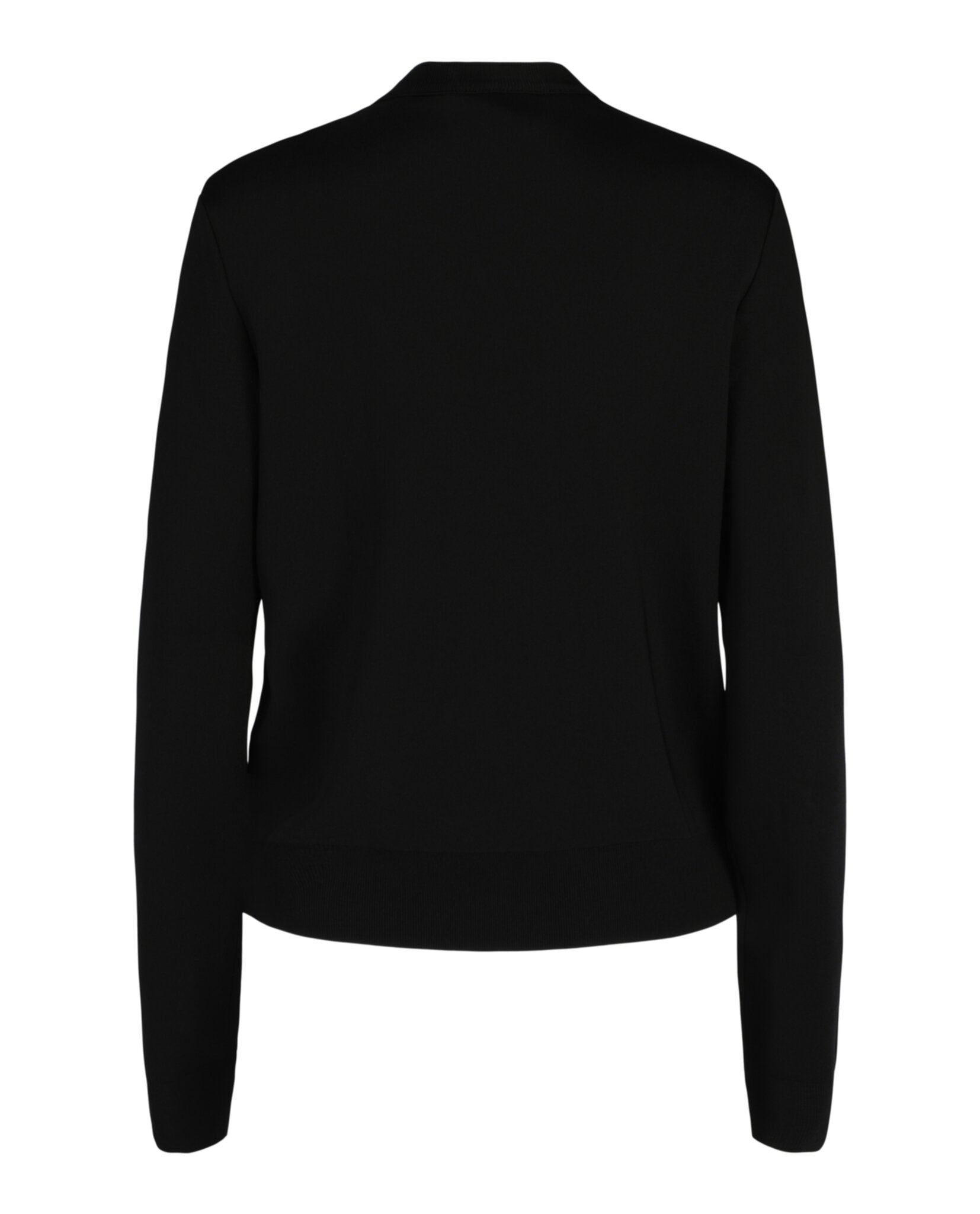 Givenchy Womens Slim Crew Neck Sweater With Crystal Details