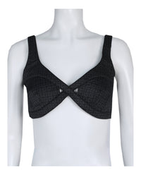 Givenchy Womens 4G Crossed Bikini Top