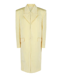 Givenchy Womens Silk Satin Longline Coat
