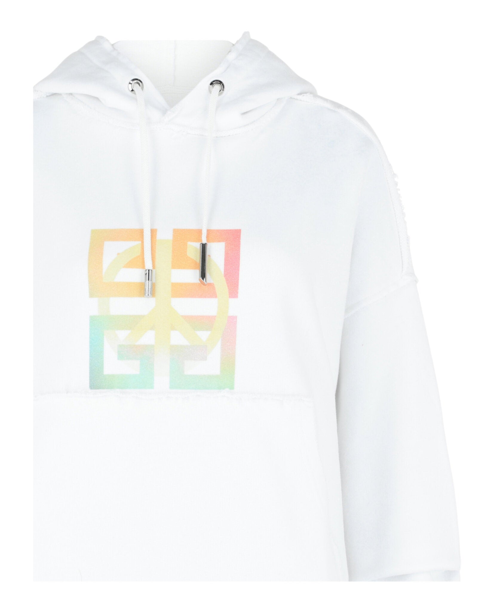 Givenchy Womens 4G Peace-Print Hoodie