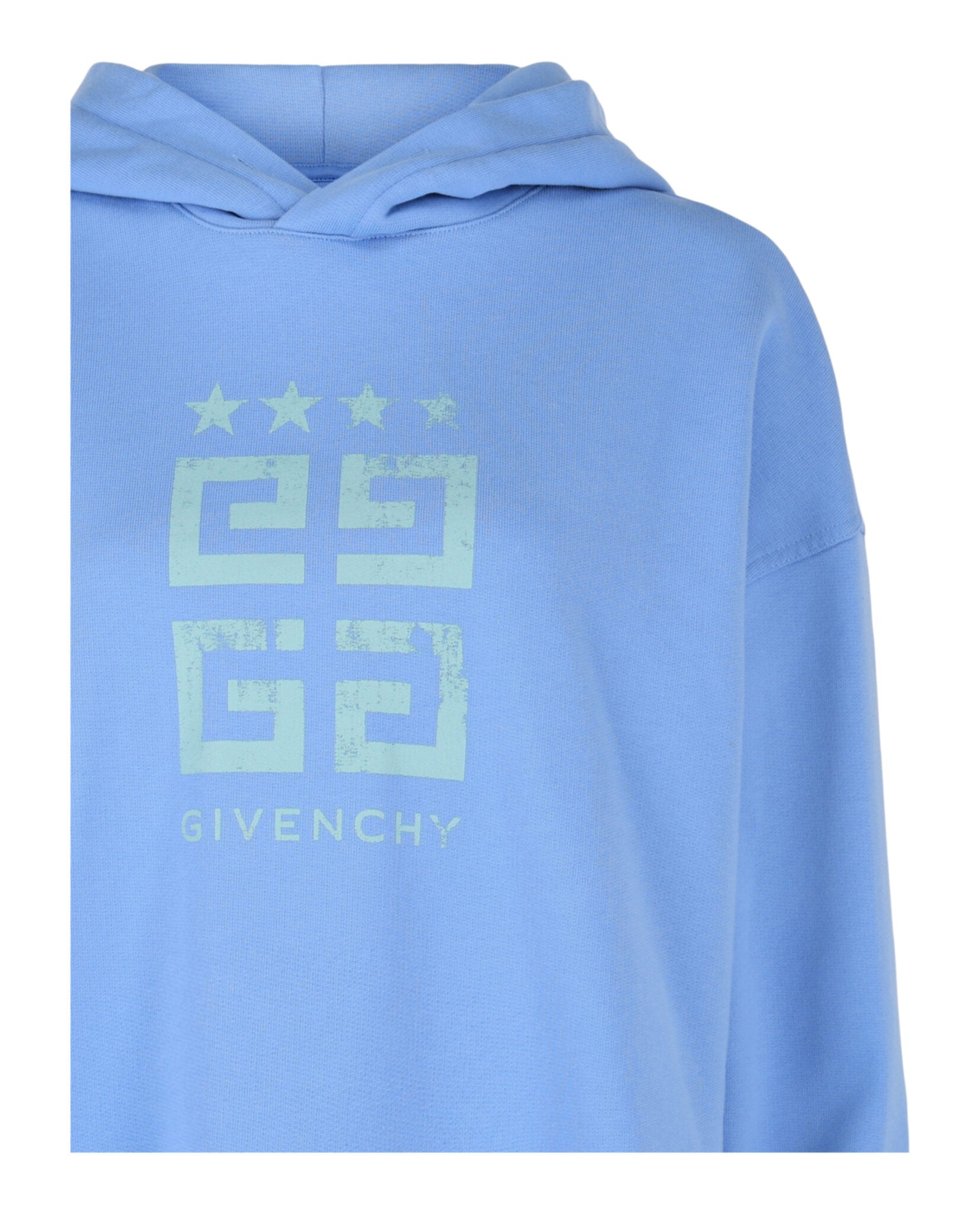 Givenchy Womens Cropped 4G Hoodie