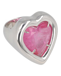 AMBUSH Womens Heart-Stone Ring