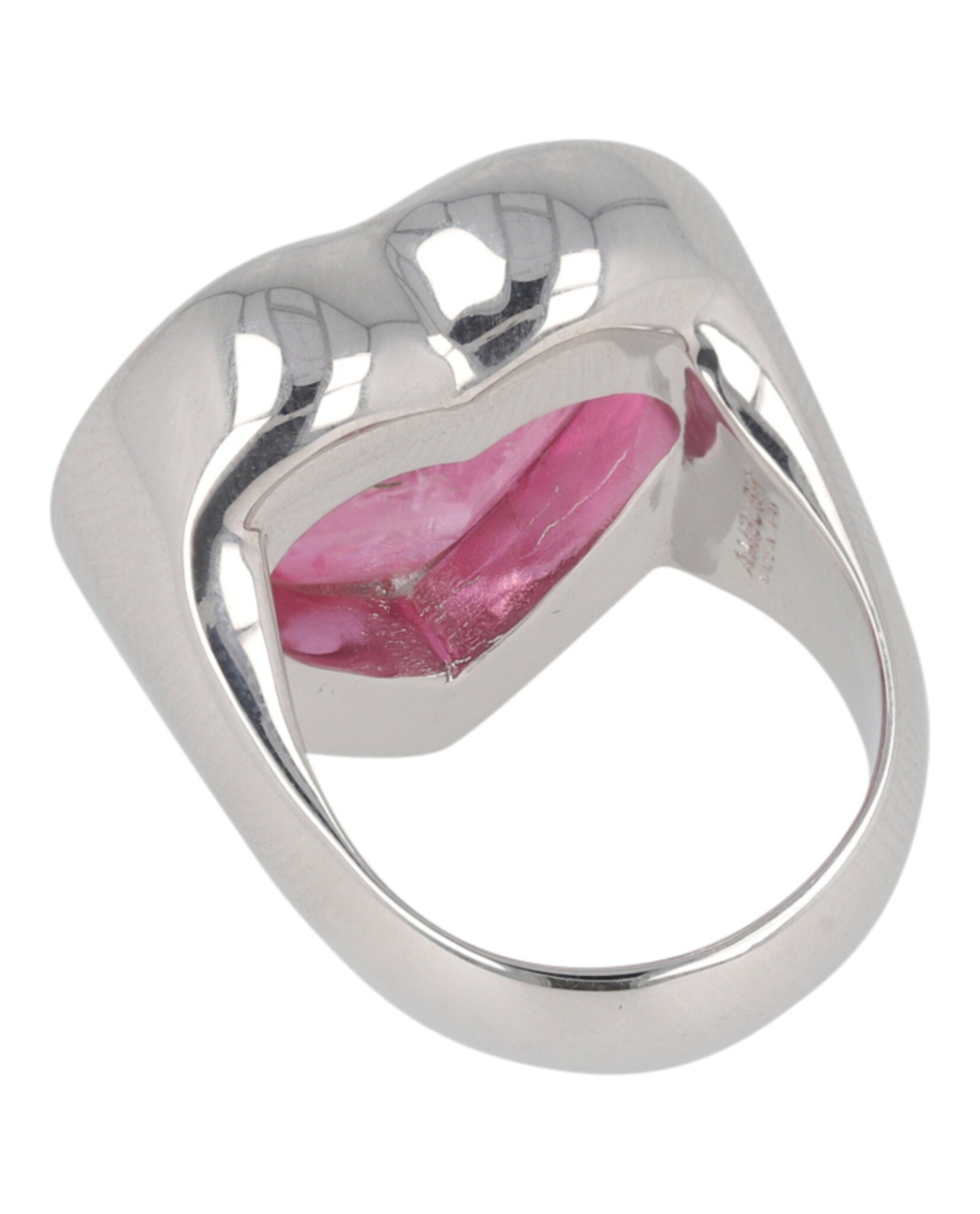 AMBUSH Womens Heart-Stone Ring