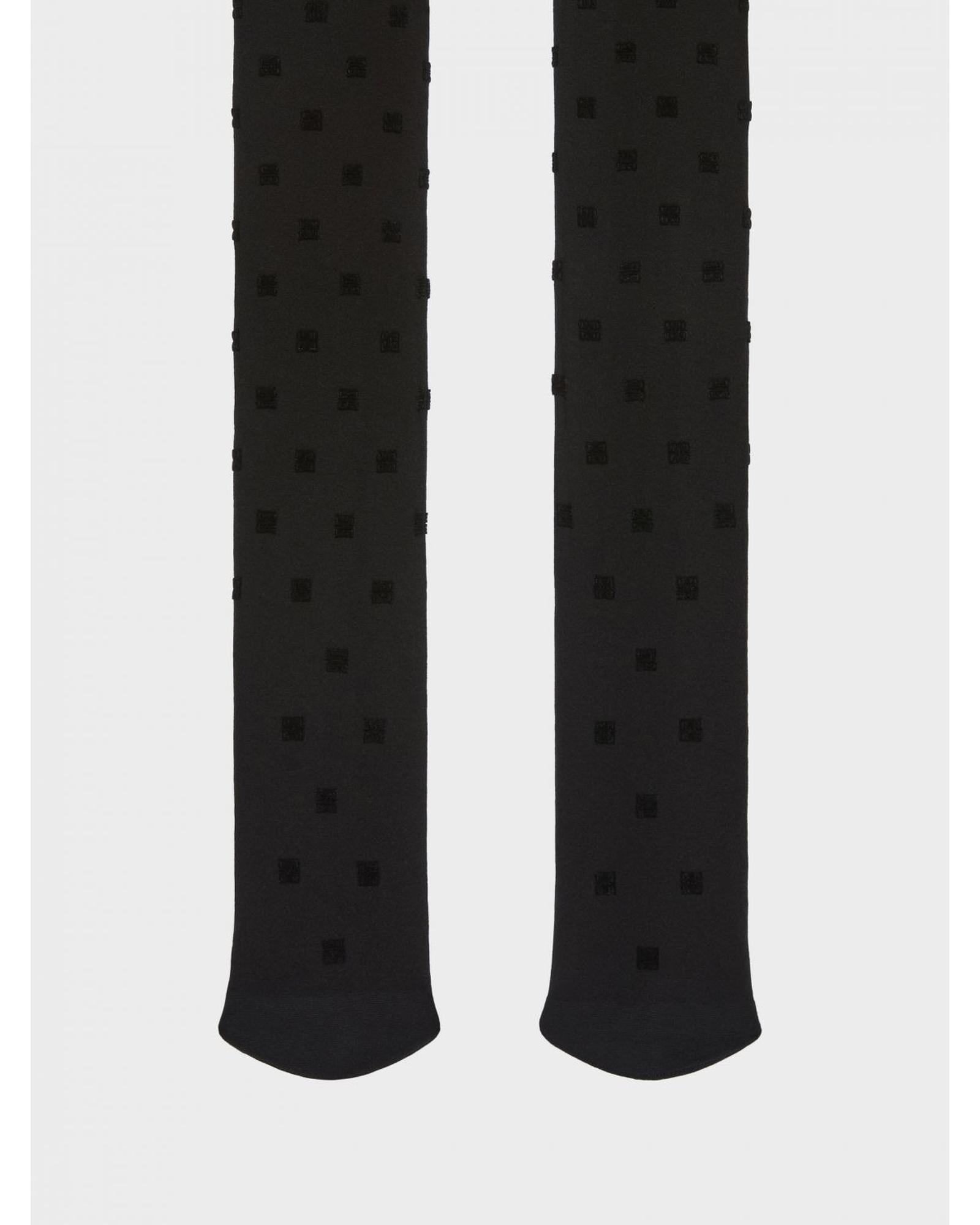 Givenchy Tights Embroidered Detail Women Black Socks