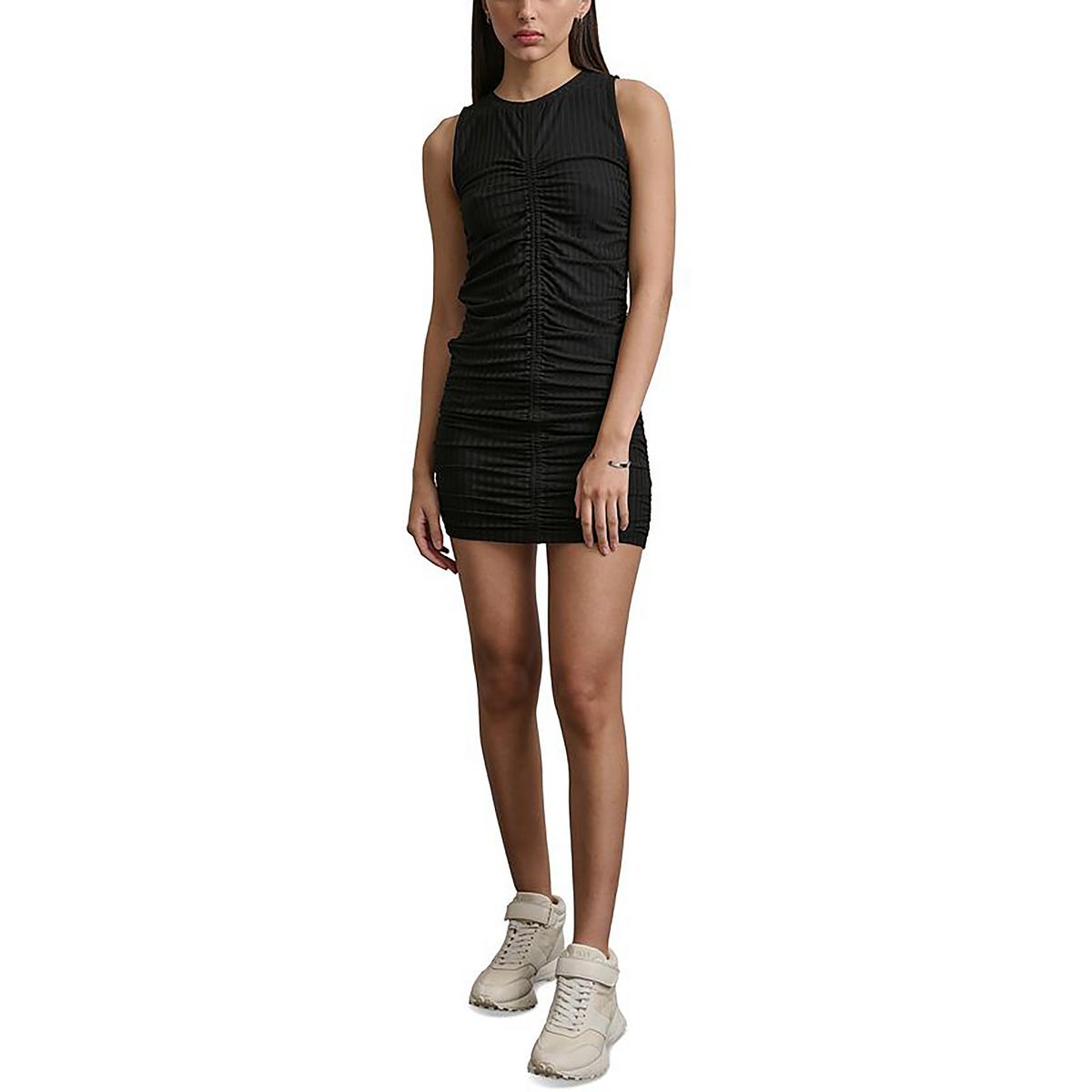 Womens Ribbed Rayon Bodycon Dress