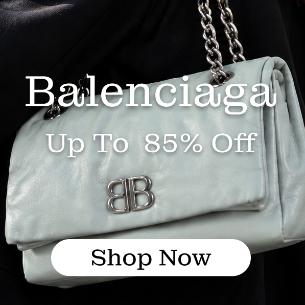 WOMEN IN BLACK JACKET WITH WHITE BALENCIAGA BAG UP TO 85 PERCENT OFF