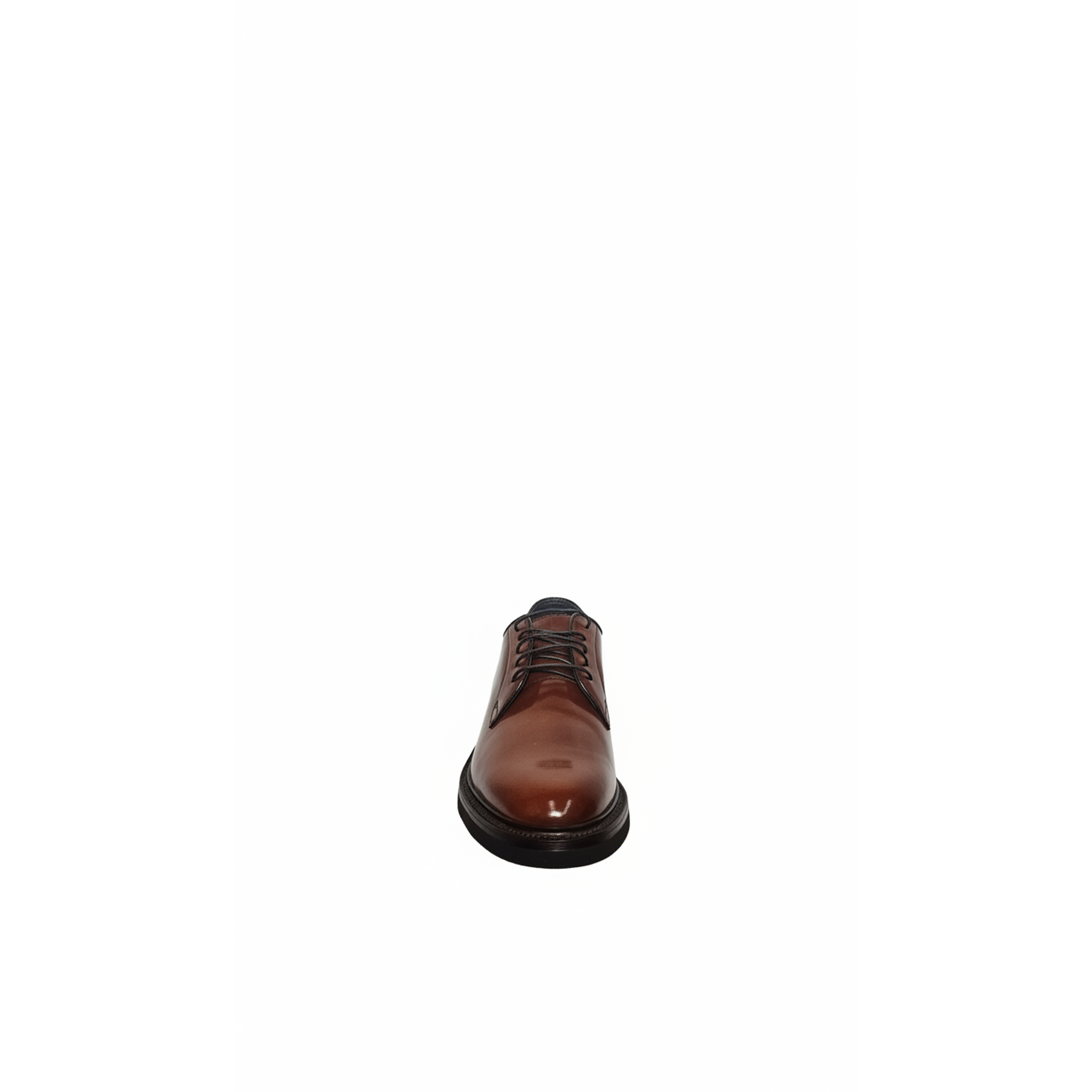 Brunello Cucinelli Polished Cordovan Leather Lace-Up Derby Shoes