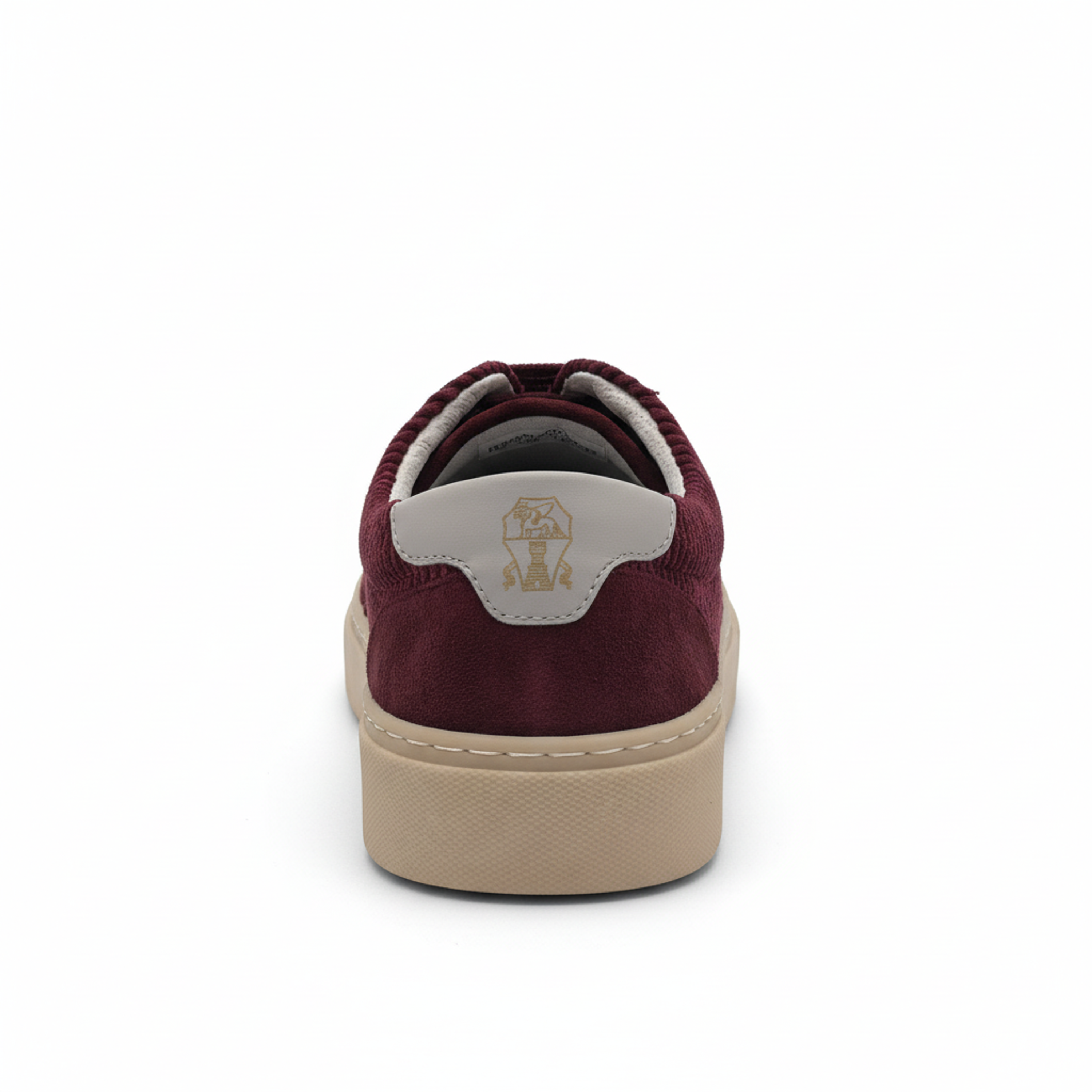 Brunello Cucinelli Textured Leather and Suede Low-Top Sneakers with Gum Sole