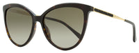 Jimmy Choo Cat Eye Sunglasses Belinda 086HA Havana/Gold 56mm Havana Gold