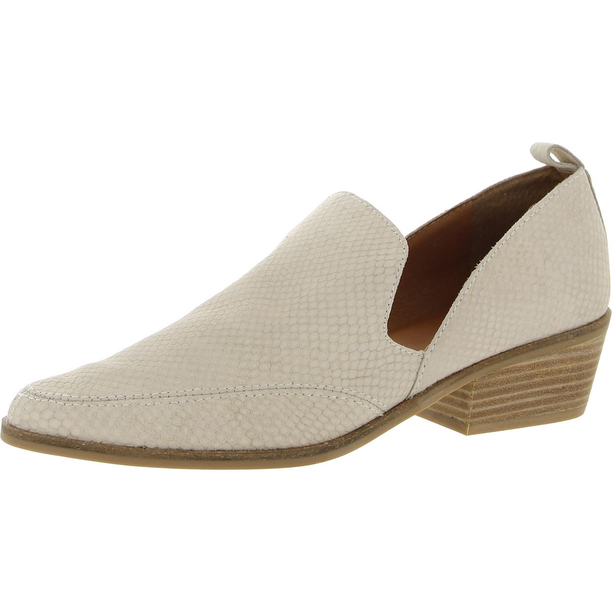 Mahzan Womens Comfort Insole Slip On Loafer Heels