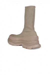 Alexander McQueen Alexander Mcqueen Men Graffiti Tread Slick Boots