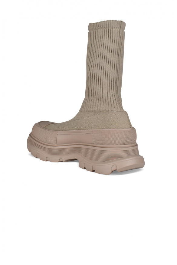 Alexander McQueen Alexander Mcqueen Men Graffiti Tread Slick Boots