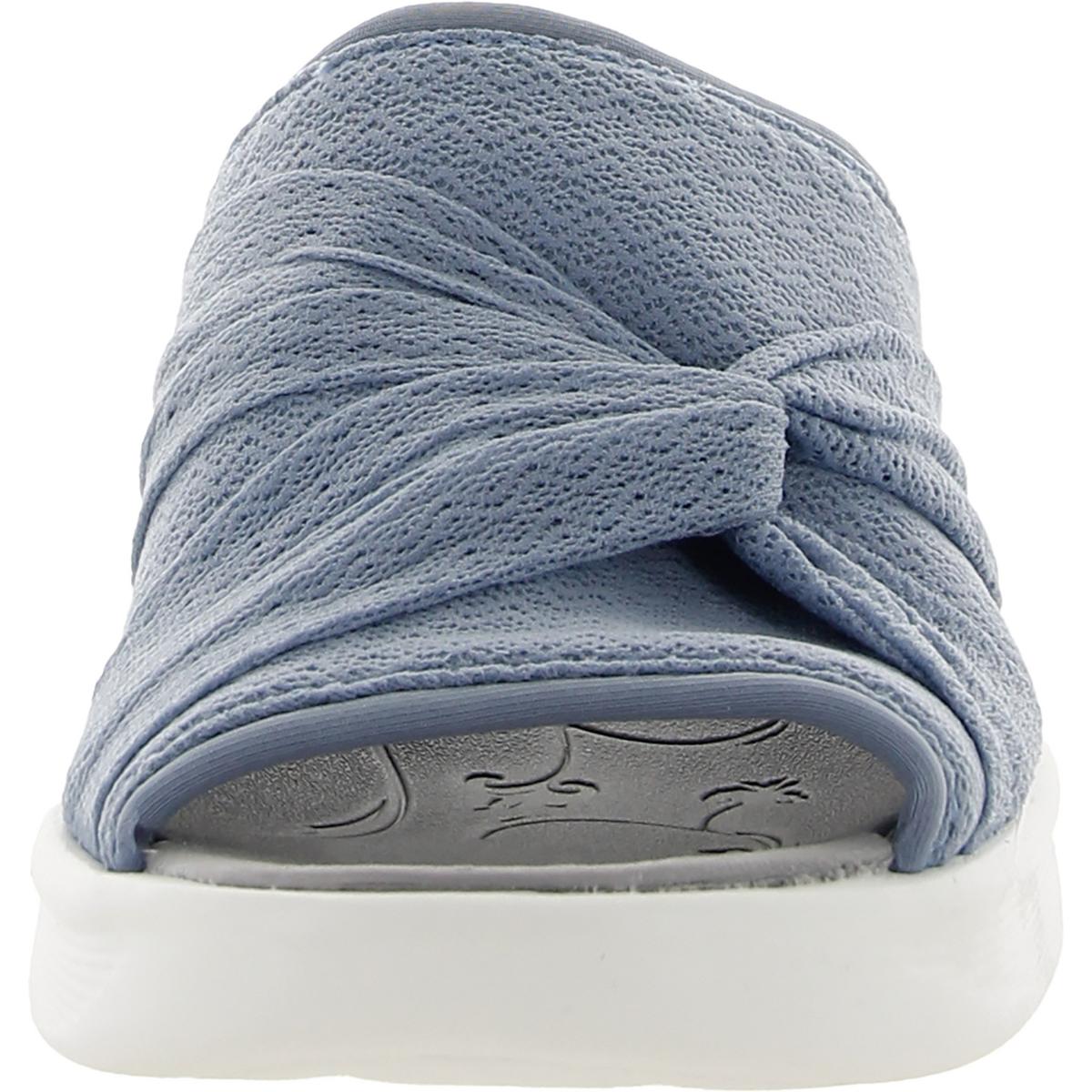 Smile II Womens Slip On Wedge Sandals