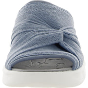 Smile II Womens Slip On Wedge Sandals