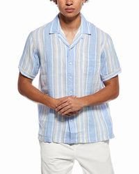 Brooks Brothers Linen Stripe Shirt