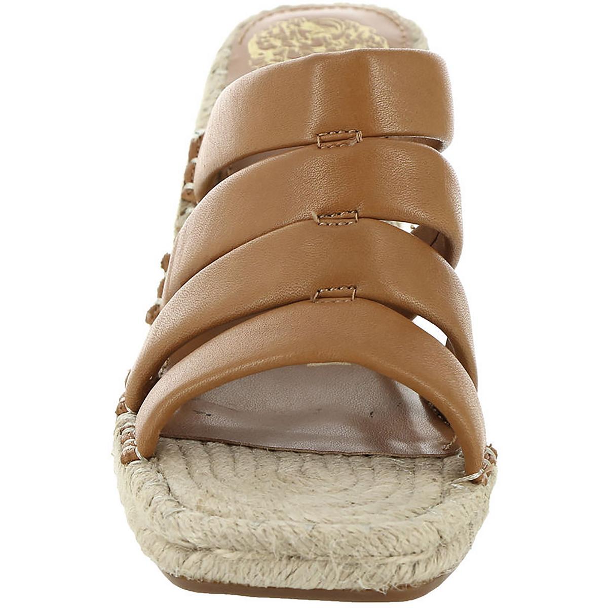 Molisana Womens Leather Slip On Espadrilles