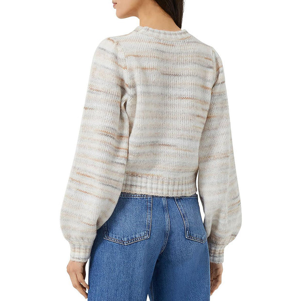 Marley Womens Knit Striped Pullover Sweater