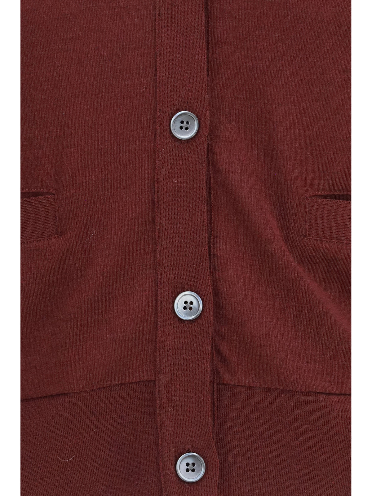 Thom Browne Women V-Neck Merino Wool Cardigan