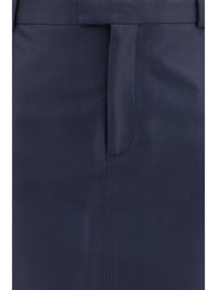Gucci Women Silk Faille Skirt
