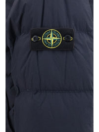 Stone Island Men Quilted High-Neck Puffer Jacket