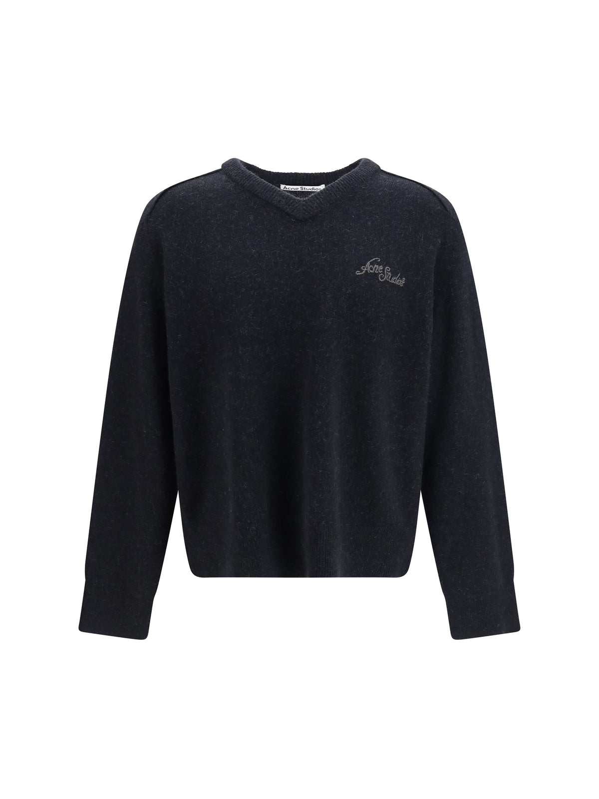 ACNE STUDIOS Acne Studios Men Camel Hair V-Neck Sweater