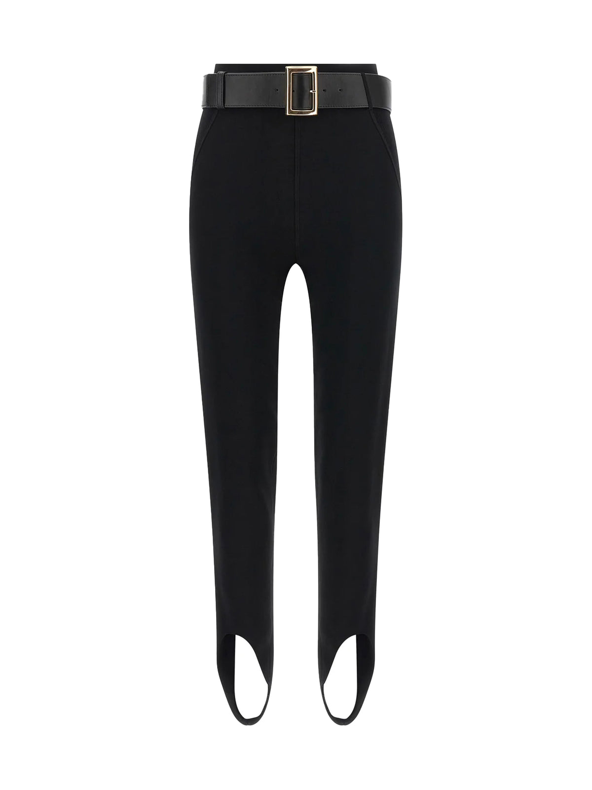 SELF-PORTRAIT Self-Portrait Women Stretch Jersey Leggings With Belt