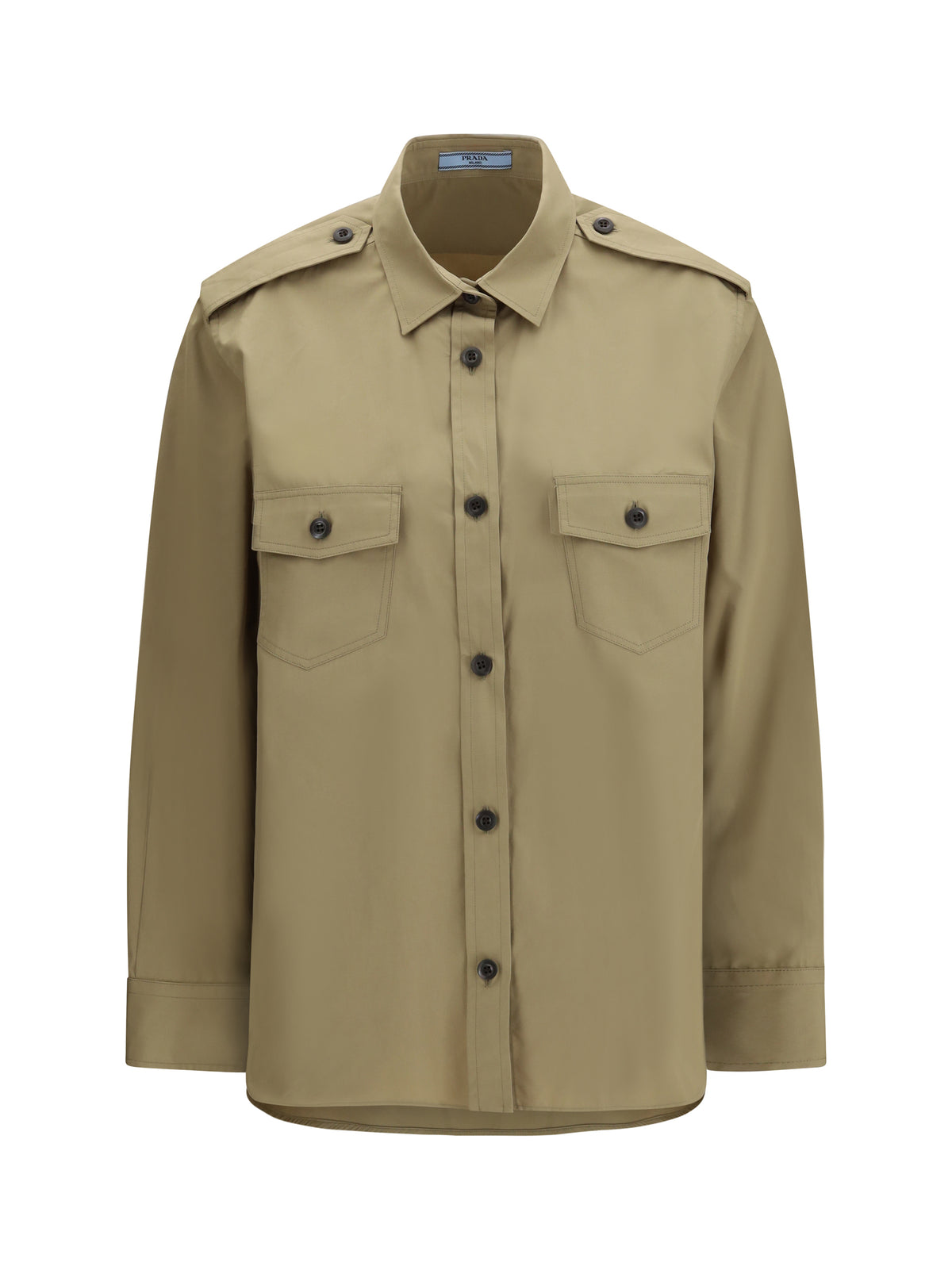Prada Women Cotton Poplin Shirt